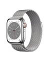 Apple Watch Series 8 Cell Smartwatch (milanaise silver, 41mm, stainless steel, 4G) MNJ83FD/A - nr 8
