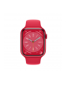 Apple Watch Series 8 Smartwatch (red, 45mm, Aluminum, Sport Band, 4G) MNKA3FD/A - nr 1
