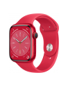 Apple Watch Series 8 Smartwatch (red, 45mm, Aluminum, Sport Band, 4G) MNKA3FD/A - nr 7