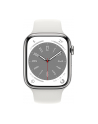 Apple Watch Series 8 Cell Smartwatch (Kolor: BIAŁY, 45mm, Edelstahl, Sport Band) MNKE3FD/A - nr 5