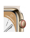 Apple Watch Series 8 Smartwatch (gold north star, 45mm, Stainless Steel, Sport Band, 4G) MNKM3FD/A - nr 9