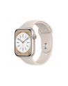 Apple Watch Series 8 Smartwatch (Kolor: BIAŁY/beige, 45mm, Sport Band, Aluminum Case) MNP23FD/A - nr 17