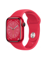 Apple Watch Series 8 Smartwatch (red, 45mm, Sport Band, Aluminum Case) MNP43FD/A - nr 4