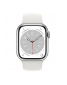 Apple Watch Series 8 Smartwatch (srebrno/biały, 41 mm, sports bracelet, aluminum housing, LTE) MP4A3FD/A - nr 15