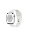 Apple Watch Series 8 Smartwatch (srebrno/biały, 41 mm, sports bracelet, aluminum housing, LTE) MP4A3FD/A - nr 3
