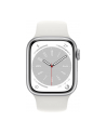 Apple Watch Series 8 Smartwatch (srebrno/biały, 41 mm, sports bracelet, aluminum housing, LTE) MP4A3FD/A - nr 9