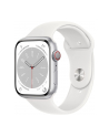 Apple Watch Series 8 Smartwatch (Kolor: BIAŁY, 45mm, Aluminium, Sport Band) MP4J3FD/A - nr 8