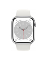 Apple Watch Series 8 Smartwatch (Kolor: BIAŁY, 45mm, Aluminium, Sport Band) MP4J3FD/A - nr 9