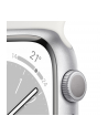 Apple Watch Series 8 Smartwatch (srebrno/biały, 45mm, Sport Band, Aluminum Case) MP6N3FD/A - nr 12