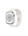 Apple Watch Series 8 Smartwatch (srebrno/biały, 45mm, Sport Band, Aluminum Case) MP6N3FD/A - nr 13