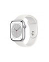 Apple Watch Series 8 Smartwatch (srebrno/biały, 45mm, Sport Band, Aluminum Case) MP6N3FD/A - nr 14
