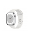 Apple Watch Series 8 Smartwatch (srebrno/biały, 45mm, Sport Band, Aluminum Case) MP6N3FD/A - nr 15