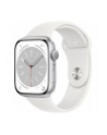 Apple Watch Series 8 Smartwatch (srebrno/biały, 45mm, Sport Band, Aluminum Case) MP6N3FD/A - nr 16