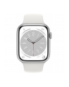 Apple Watch Series 8 Smartwatch (srebrno/biały, 45mm, Sport Band, Aluminum Case) MP6N3FD/A - nr 17