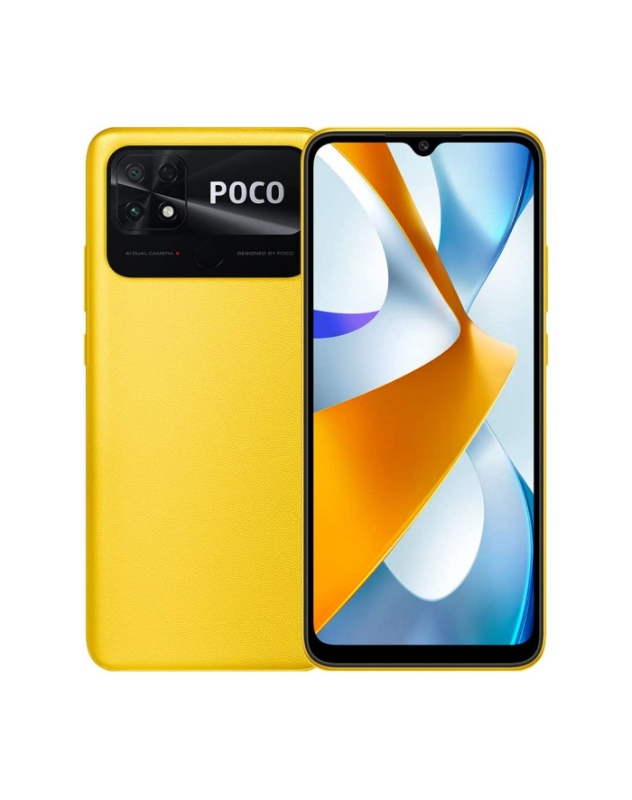 Xiaomi Poco C40 - 6.71 - 32GB - System Android 11 - LDDR4X - poco yellow główny