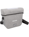 fischer die fahrradmarke FISCHER bicycle handlebar bag Cita, bicycle basket/bag (grey) - nr 1