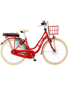 fischer die fahrradmarke FISCHER Bicycle CITA Retro 2.0 (2022), Pedelec (red (glossy), 28, 48 cm frame) - nr 1