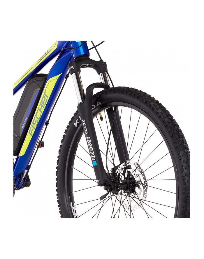 fischer die fahrradmarke FISCHER bicycle Montis 2.1 Junior (2022), Pedelec (blue (glossy)/yellow, 38 cm frame, 27.5) główny