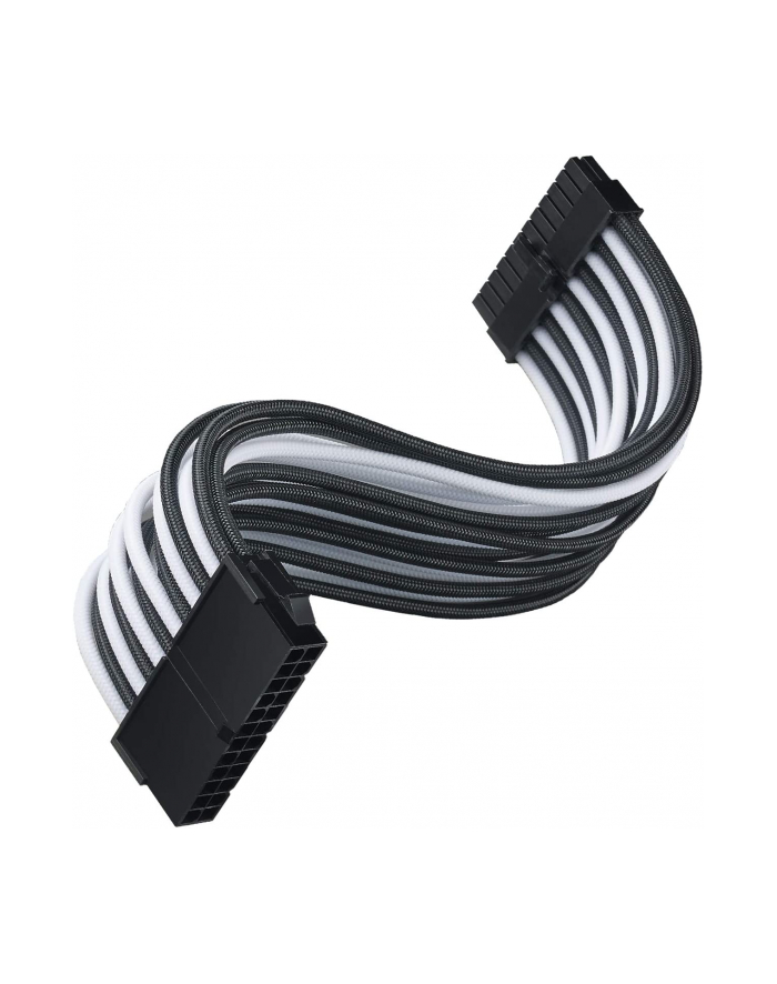 silverstone technology SilverStone ATX extension cable SST-PP07E-MBBW (Kolor: CZARNY/Kolor: BIAŁY, 30cm) główny