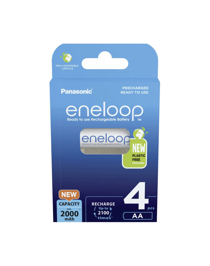 Panasonic Eneloop, rechargeable battery (AA (Mignon), 4 pieces) główny