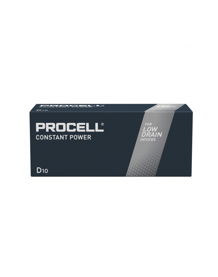 Duracell Procell Alkaline Constant Power, Mono D, 1.5V, battery (10 pieces, D Mono) główny