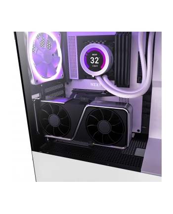 NZXT Graphics Card Vertical Mounting Kit Bracket (White)