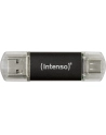 Intenso Twist Line 128 GB, USB stick (anthracite/transparent, USB-A 3.2 Gen 1, USB-C 3.2 Gen 1) - nr 25
