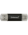 Intenso Twist Line 128 GB, USB stick (anthracite/transparent, USB-A 3.2 Gen 1, USB-C 3.2 Gen 1) - nr 41