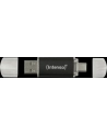 Intenso Twist Line 128 GB, USB stick (anthracite/transparent, USB-A 3.2 Gen 1, USB-C 3.2 Gen 1) - nr 43