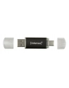 Intenso Twist Line 128 GB, USB stick (anthracite/transparent, USB-A 3.2 Gen 1, USB-C 3.2 Gen 1) - nr 53