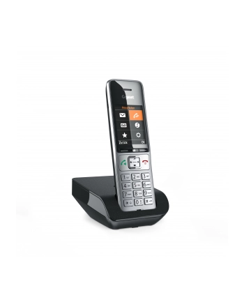 Gigaset COMFORT 500, analogue telephone (silver/Kolor: CZARNY)