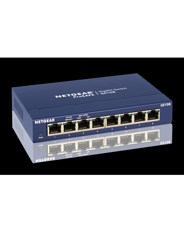 Switch NETGEAR 8x10/100/ 1000  GS108GE główny