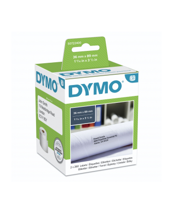 ETYKIETY DYMO ADRESOWE 89X36MM 2X260SZT (99012)