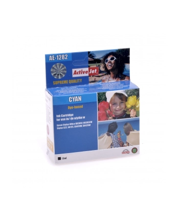 ActiveJet AE-1282 tusz Cyan pasuje do drukarki Epson (zamiennik T1282)