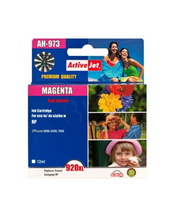 ActiveJet AH-973 tusz magenta do drukarki HP (zamiennik CD973AE nr 920XL)