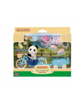 sylvanian families - epoch SYLVANIAN Wycieczka rowerowa misia Pandy 05652