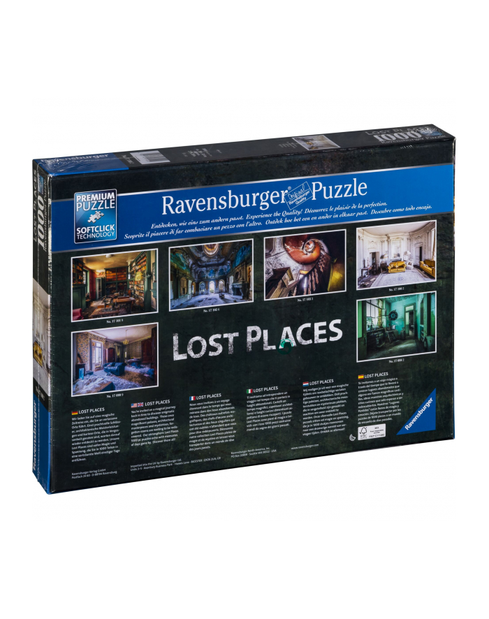 ravensburger RAV puzzle 1000 LostPlaces Biały pokój 17100 główny