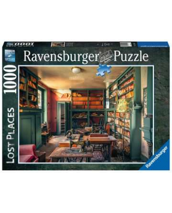 ravensburger RAV puzzle 1000 Tajemn.biblioteka zamkowa 17101