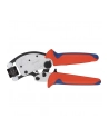 Knipex Self-adjusting crimping pliers Twistor T (red/blue, for ferrules) - nr 3