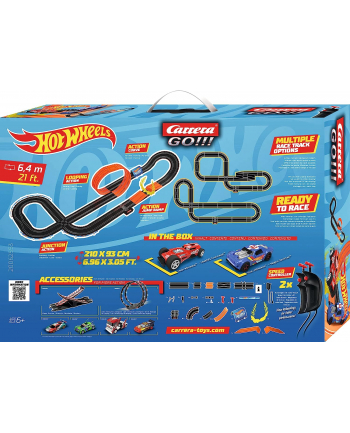 CARRERA GO!!! tor Hot Wheels 6,4 m 20062553