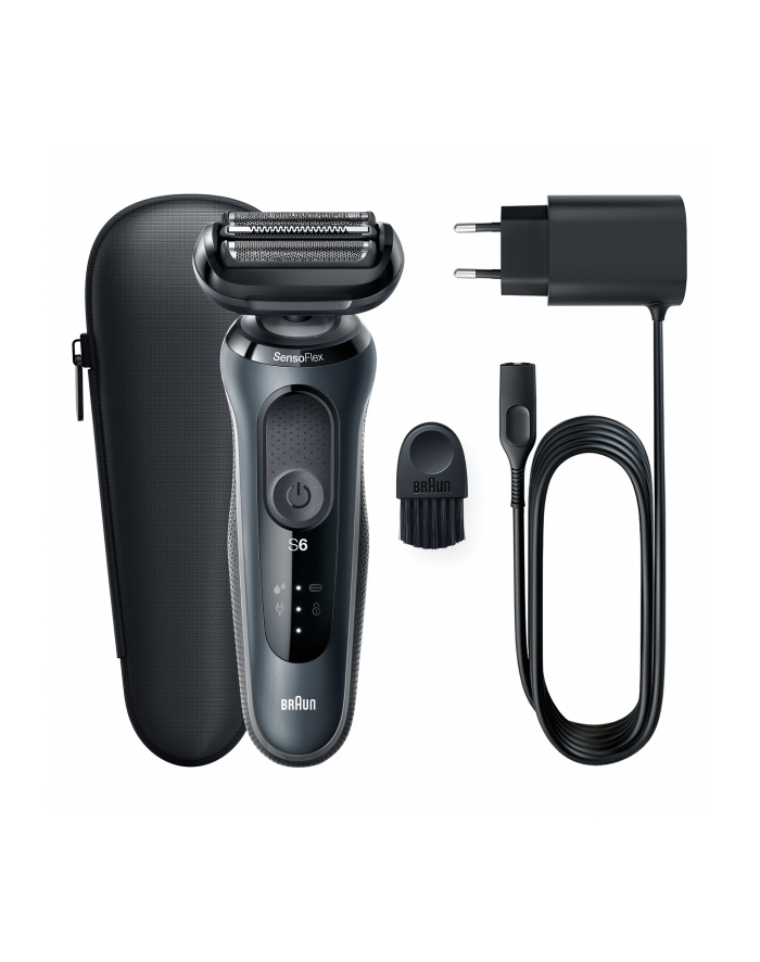 Braun Series 6 61-N1000s, razor (Kolor: CZARNY/grey) główny