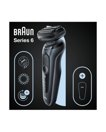 Braun Series 6 61-N1000s, razor (Kolor: CZARNY/grey)
