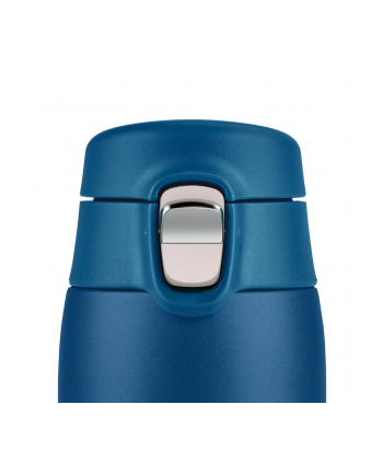 Emsa TRAVEL MUG light thermal mug 0.4 liters (dark blue, flip lid)