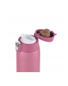 Emsa TRAVEL MUG light thermal mug 0.4 liters (pink, flip lid) - nr 5