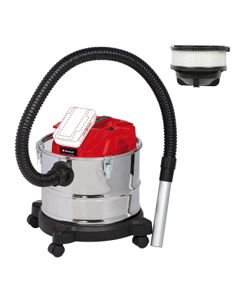 Einhell TE-AV 18/15 Li C-Solo, ash vacuum cleaner (silver/red, without battery and charger)