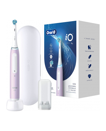 Braun Oral-B iO Series 4 Electric Toothbrush (purple, lavender)