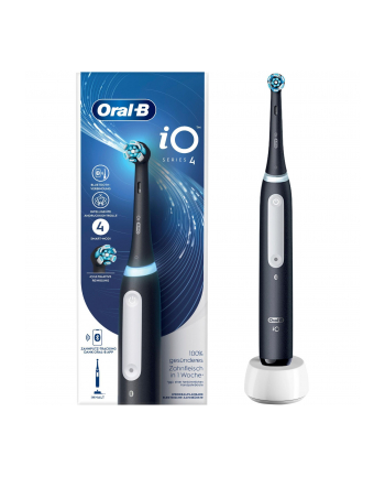 Braun Oral-B iO Series 4, Electric Toothbrush (matt Kolor: CZARNY)