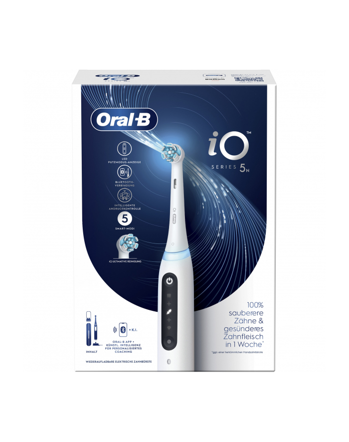 Braun Oral-B iO Series 5, electric toothbrush (quite Kolor: BIAŁY) główny