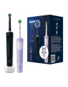 Braun Oral-B Vitality Pro D103 Duo, electric toothbrush (Kolor: CZARNY/purple, Kolor: CZARNY/purple violet, incl. 2nd handpiece) - nr 1