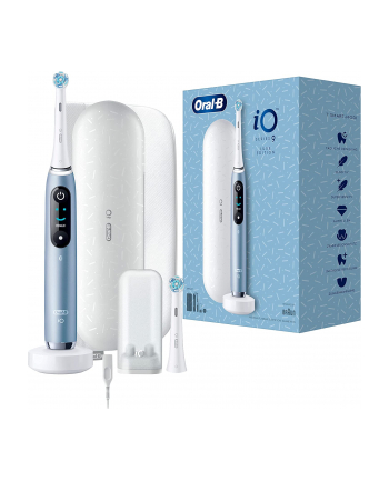 Braun Oral-B iO Series 9 Luxe Edition, electric toothbrush (blue/Kolor: BIAŁY, aqua marine)
